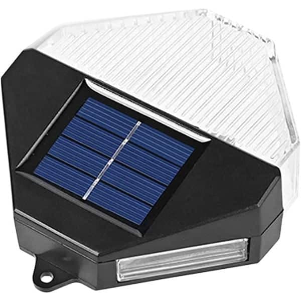 X2 Lámparas De Pared Con 3 Luces LED Solares Para Exteriores, Control Inteligente Fria 4