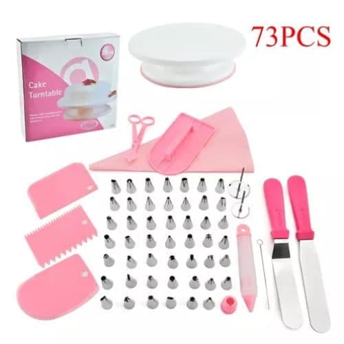 Set Pasteleria Reposteria Decoracion Pasteles Pack 73pcs