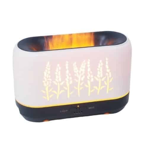 Humidificador 200ml Difusor Efecto LLama Aromatizador 4