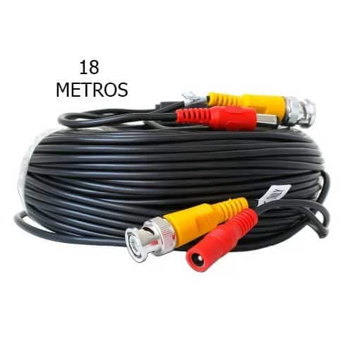 Cable Camara Seguridad CCTV 18 metros