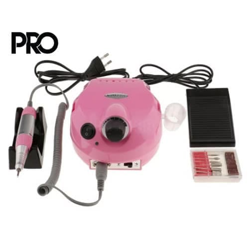 Torno Uñas Manos Pies 30000 Rpm Profesional Con Pedalera