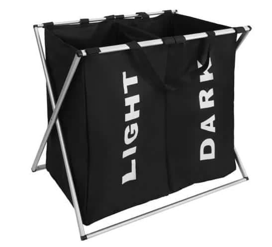 Cesto Canasto Ropa Doble Baño Dormitorio