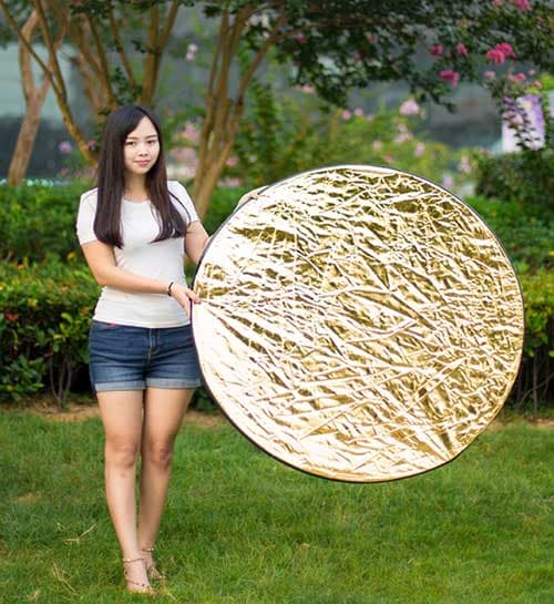 Disco Reflector 5 En 1 Luz Plegable 80 Cm Fotografìa