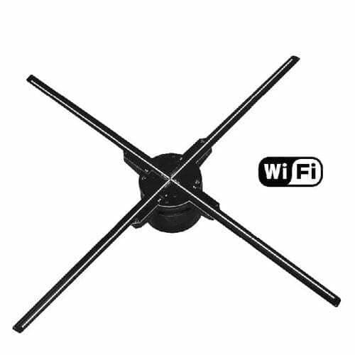 Holograma Proyector 3d Led 56 Cm Videos Fotos Wifi