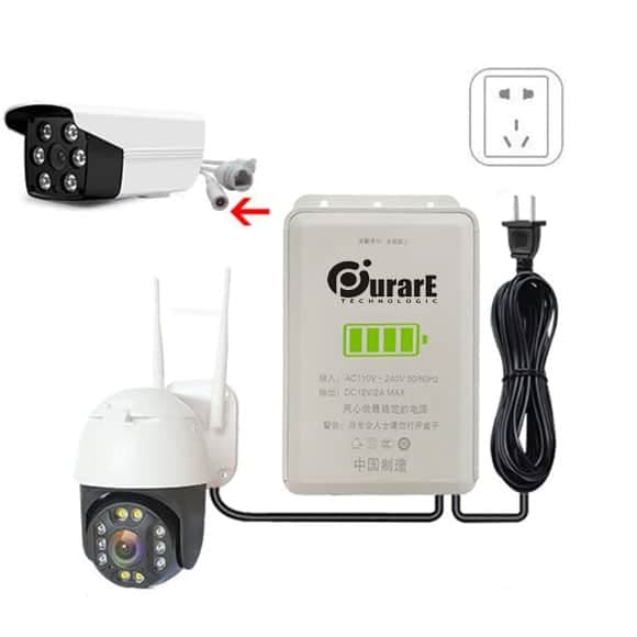 Ups Batería Respaldo Para Cámaras Y Routers 12v Recargable Bateria