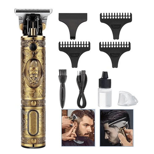 Maquina Corta Pelo Patilla Recortador Barba Peluqueria Kemei