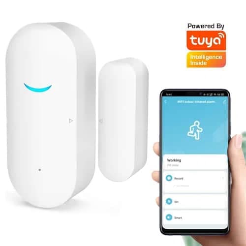Sensor Magnetico Alarma Puerta Ventana Wifi Con App Tuya