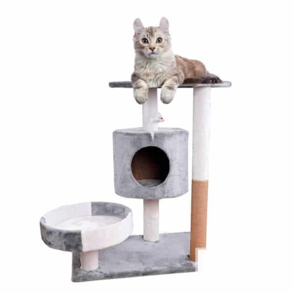 Rascador Torre Para Gatos Juego Cama Nido