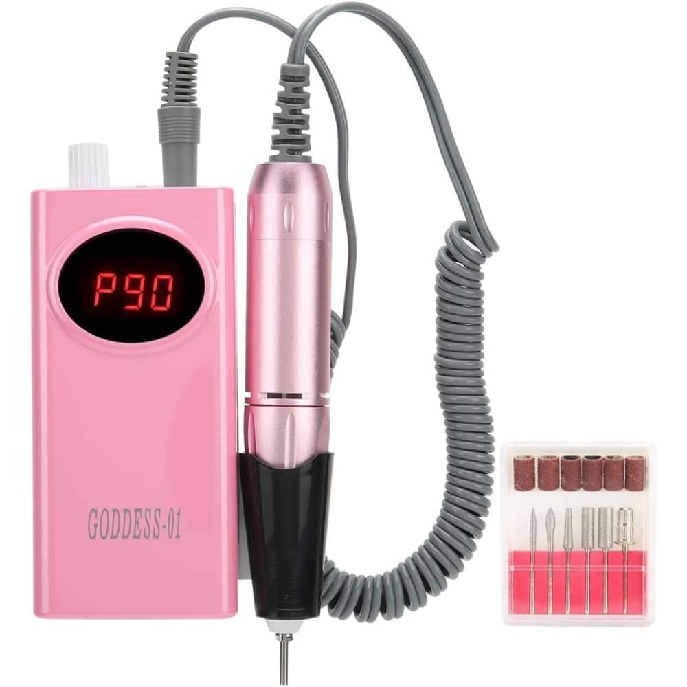 Torno De Uñas Inalambrico 35000rpm Profesional Para Manicura