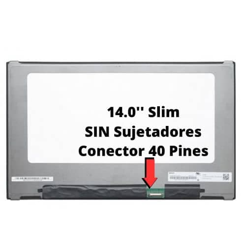 Pantalla Slim FULL HD 14" 40 Pines