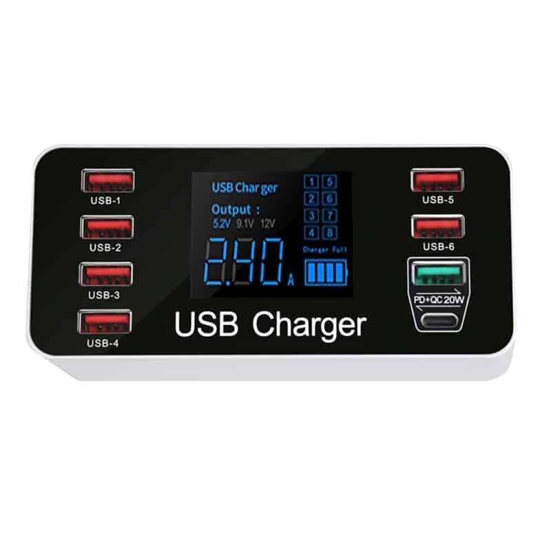 Hubs Multiconector Usb 40w / 220v Tipo C