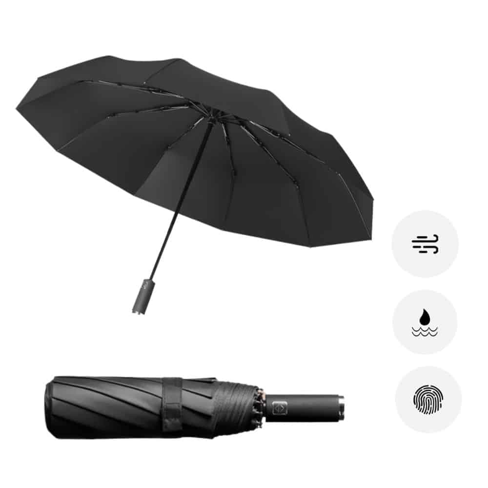 Paraguas Reforzado Automático Abre y Cierra Solo Con Estuche