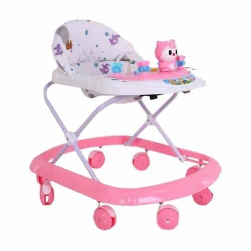 Andador Caminador para Bebé con 8 Ruedas Mesita