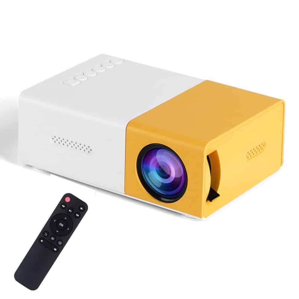 Mini Proyector Cañon Led Con Control 1920x1080 Full Hd