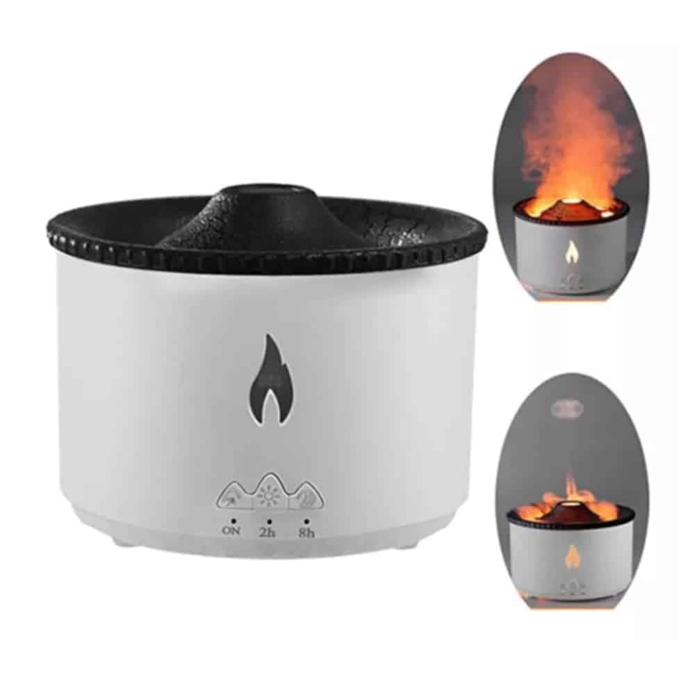 Difusor Aromatizador 350ml Humidificador Volcan Aromaterapia