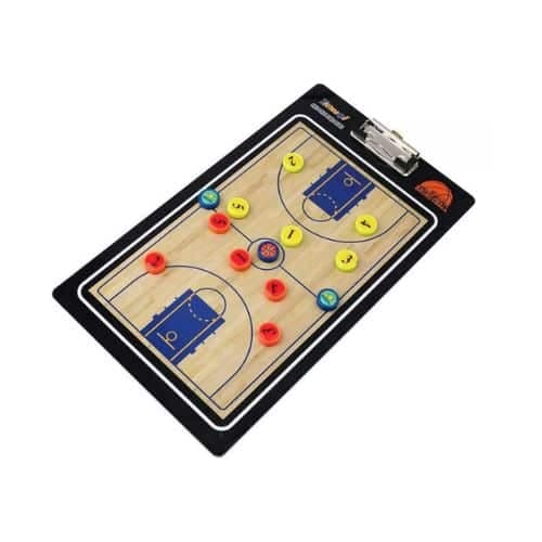 Tablero Magnético De Basquet Táctico Doble + Imanes + Marcador