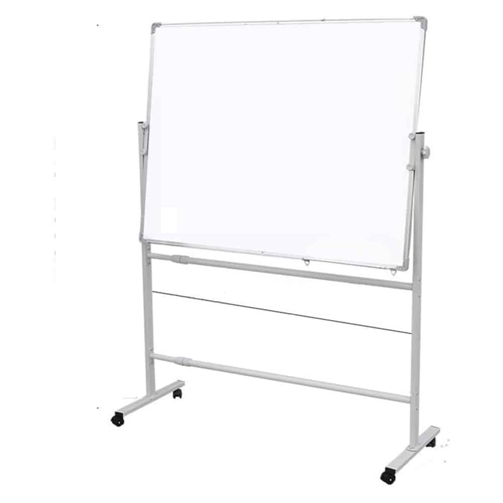 Pizarra Blanca Magnética 60 X 90 Con Trípode Ruedas