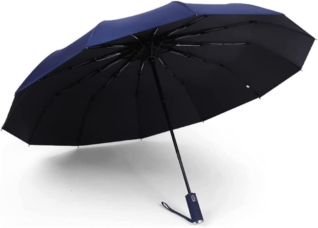 Paraguas Reforzado Automático Abre y Cierra Solo Con Estuche