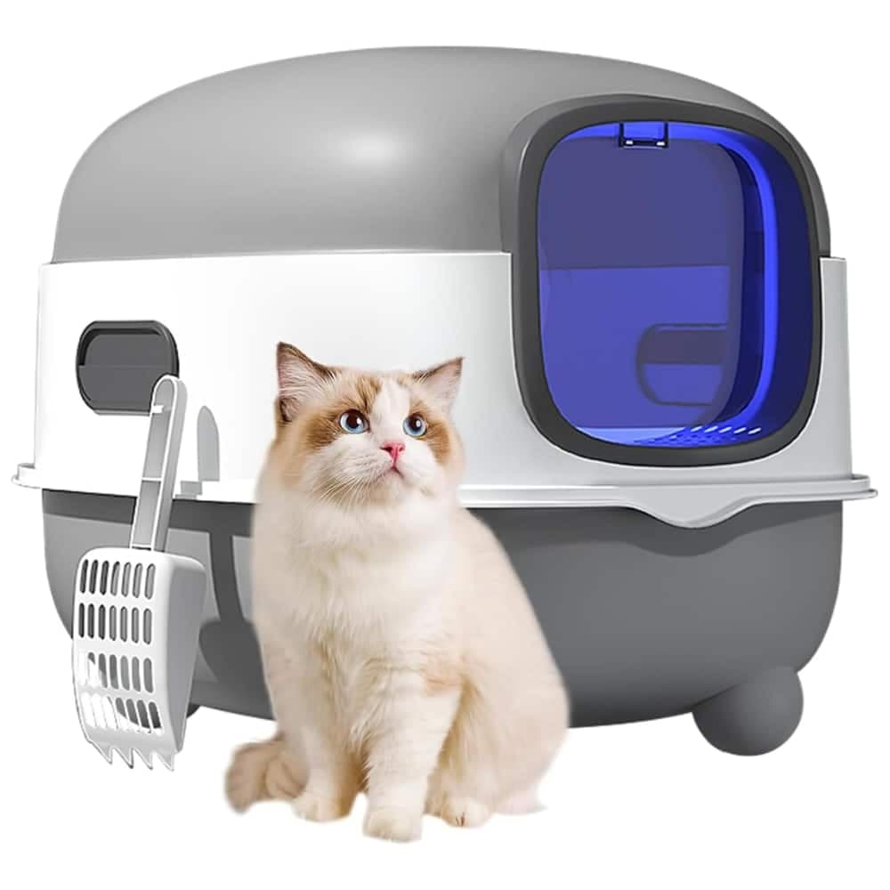 Arenero Cerrado Con Filtro Para Gato Baño Grande