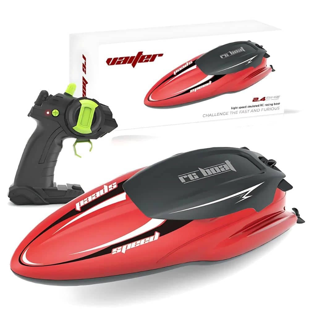 Barco Lancha De Juguete Con Control Remoto Recargable