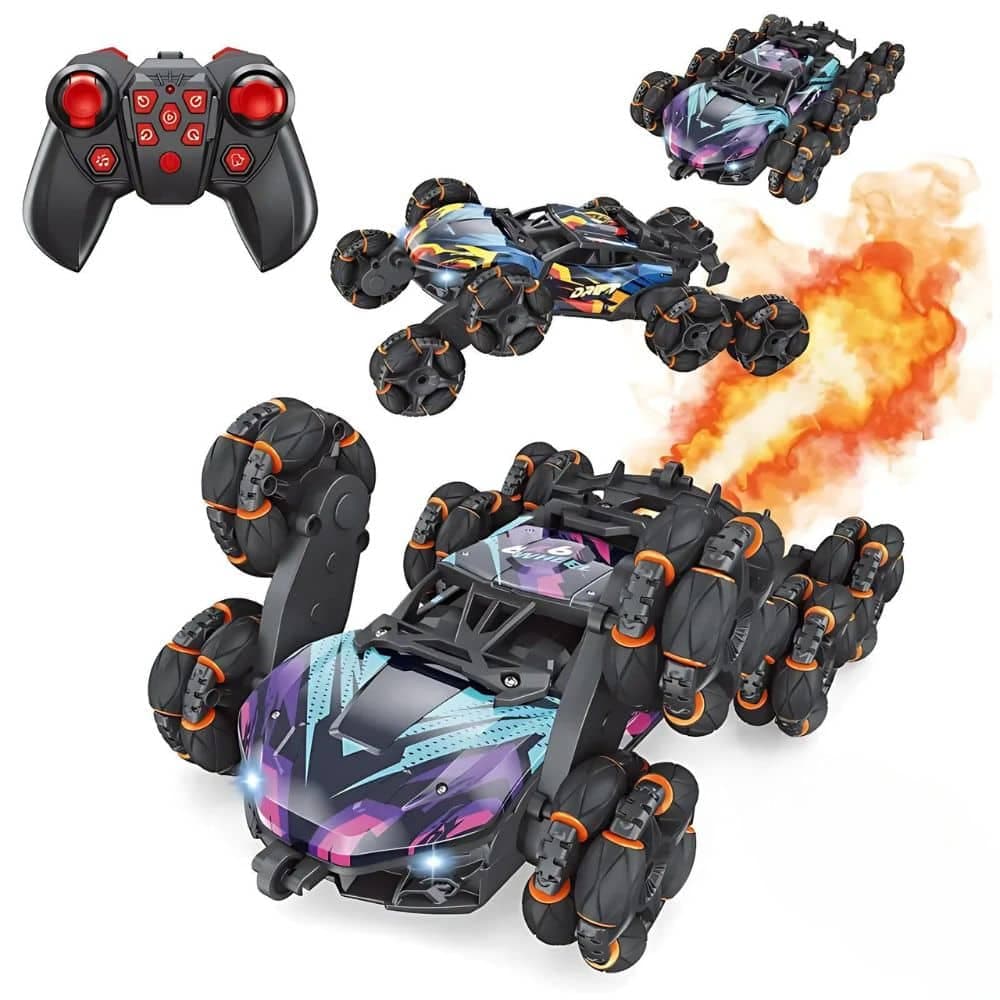 Auto De Juguete Todo Terreno 6x6 Con Control Remoto