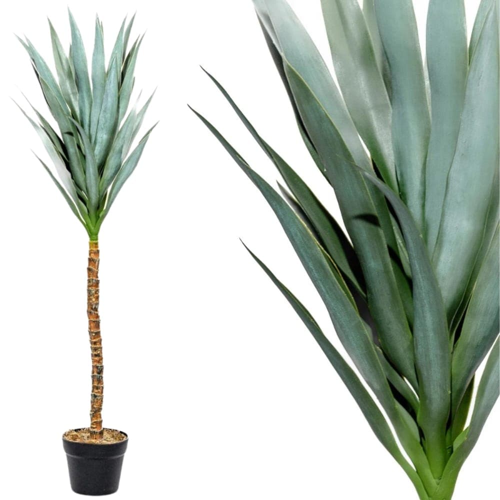 Planta Mandioca Artificial Hiperrealista 1.1mts