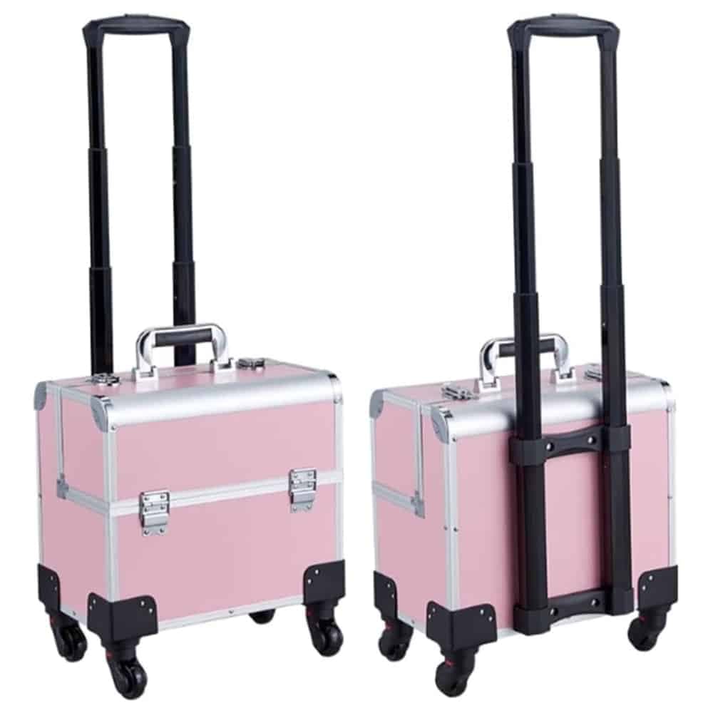 Maleta Organizadora De Maquillaje Con Ruedas