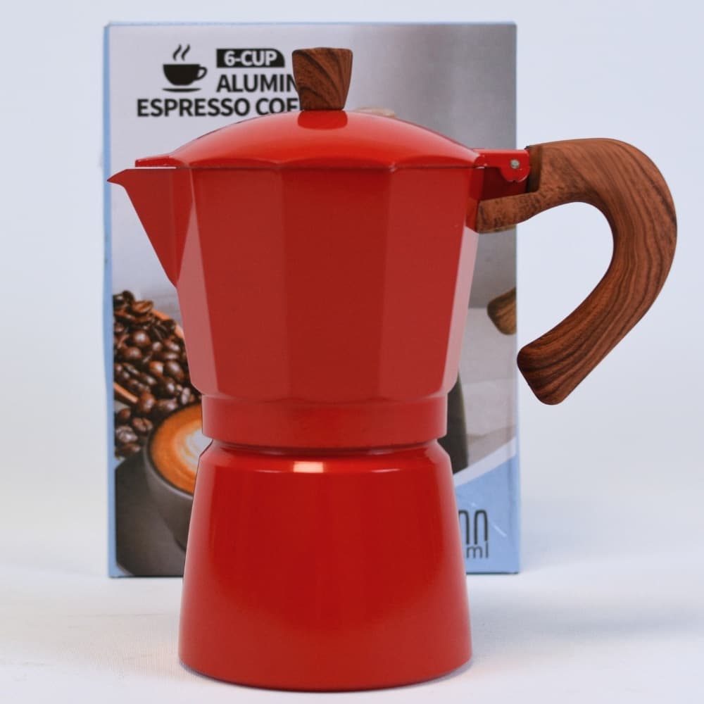 Cafetera Tipo Italiana Moka Expresso 6 Tazas