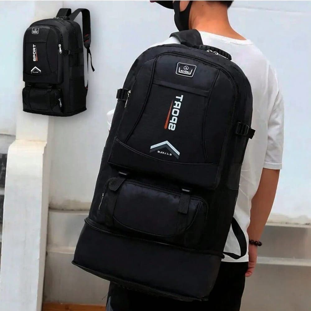 Mochila Deportiva Grande de 65Lts Ideal Camping