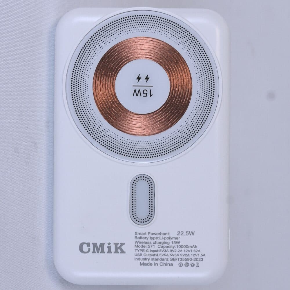 Cargador Celular Power Bank Inalambrico 10000mAh 22.5w