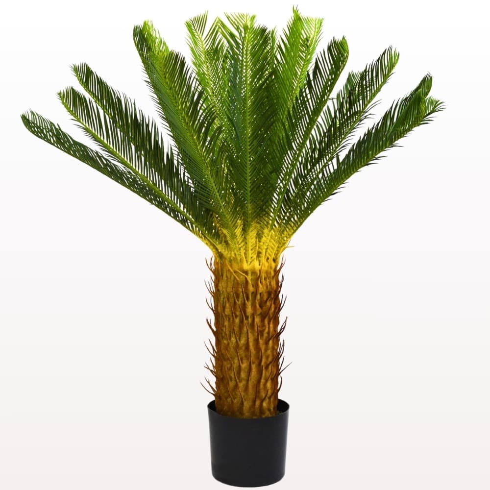 Palmera Artificial Con Textura 110cm