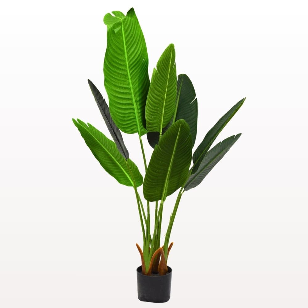Planta Artificial Hoja de Banana 120cm