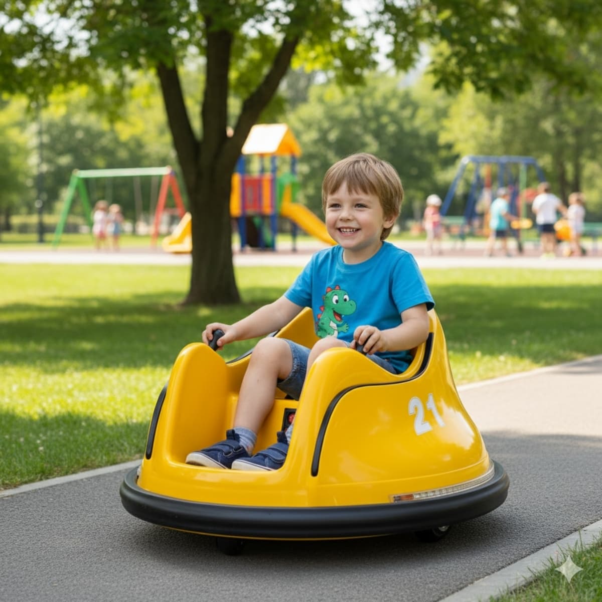 Auto Electrico Infantil 12V A Batería Recargable Control Remoto Luces LED 360 Grados