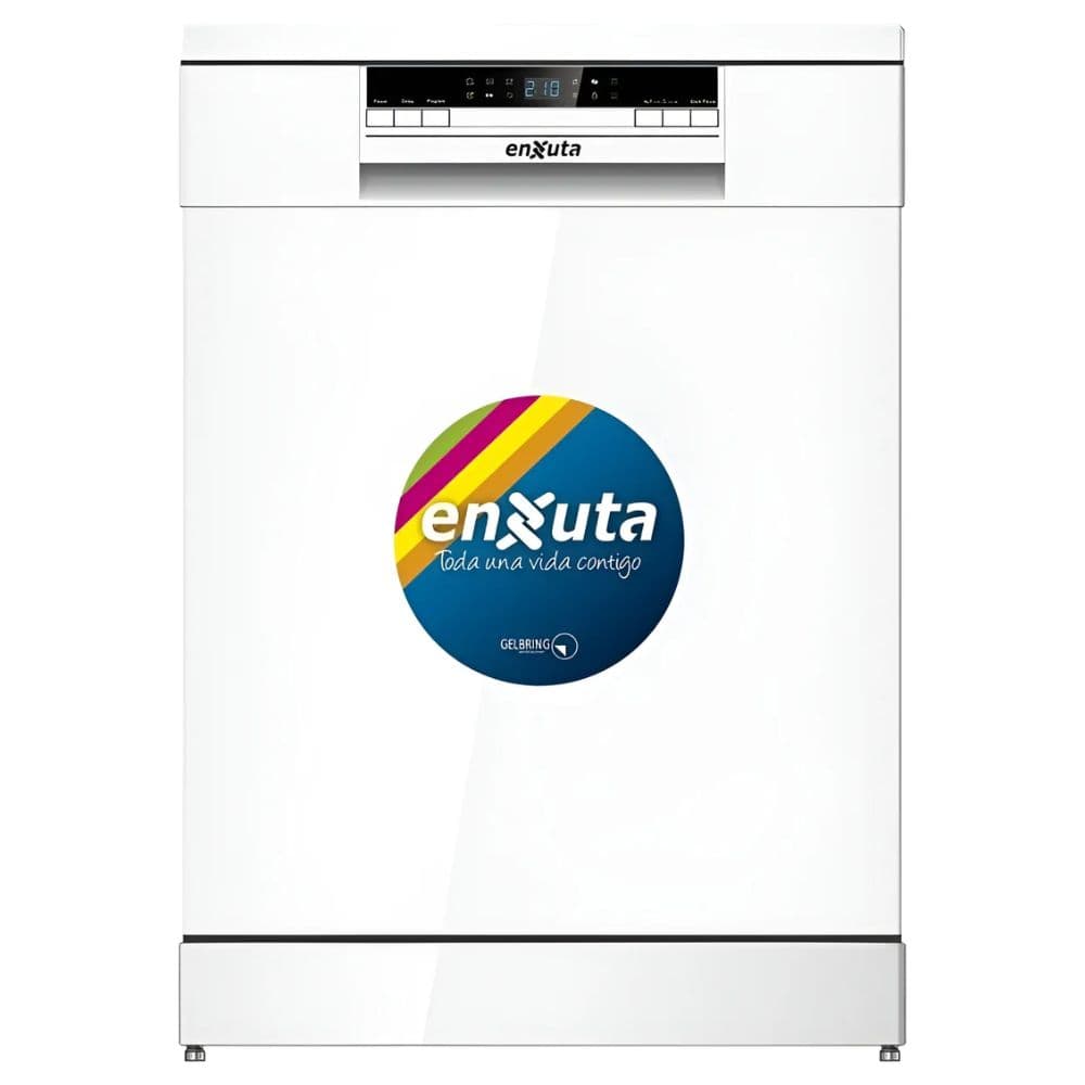 Lavavajillas Enxuta Lvenx913w Con Control Electrónico Y 6 Programas