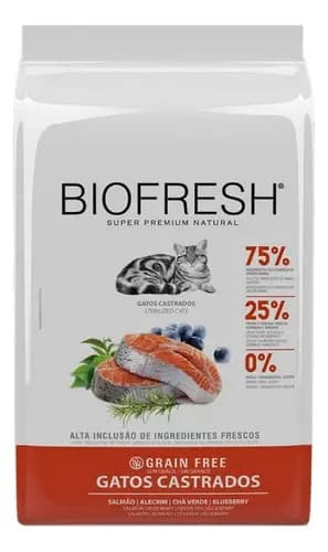 BioFresh Alimento Gato Castrado Premium 1.5kg Nutricion Completa Saludable